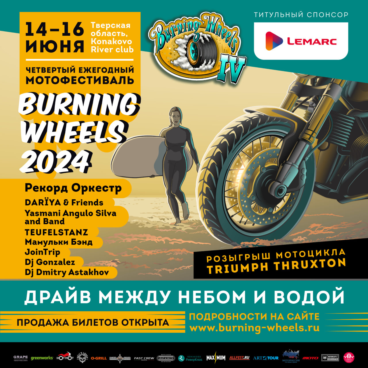 Burning wheels 2024